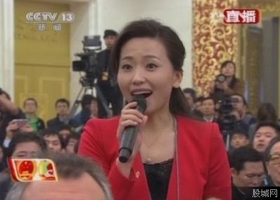 人民日报美女记者赵婀娜简历 矫情装嗲向总理暗送秋波_人