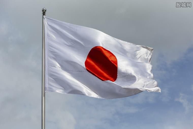 飘扬的日本国旗图片